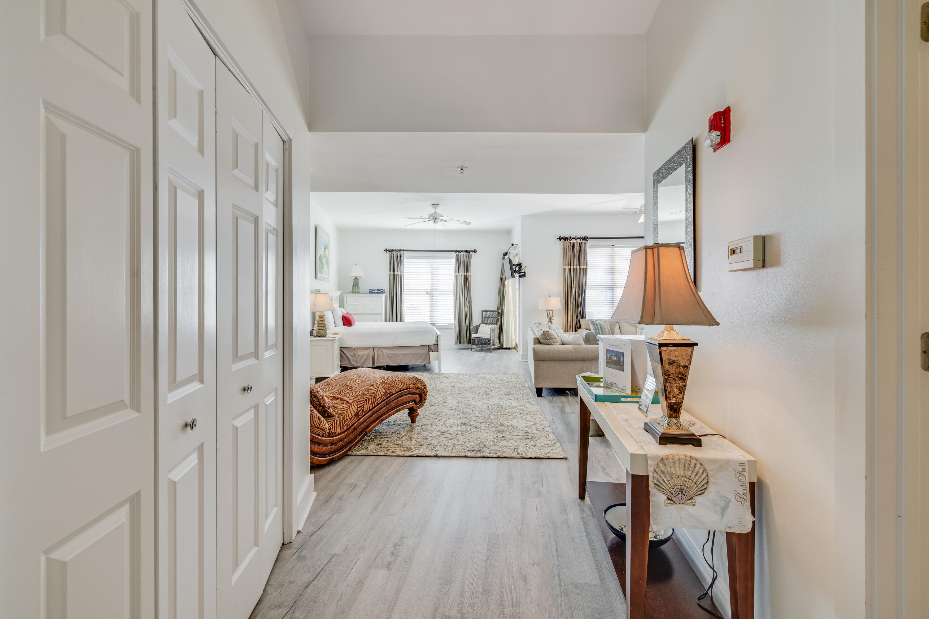 Discover your dream getaway along 30A in Gulf Place! Do you have a minute because that is how long it takes to get from the condo to having your feet in the sand. This charming, spacious studio promises the ultimate beach escape with Gulf Views. One of the largest studios in the Inn at Gulf Place. New stainless steel appliances and new flooring freshens up the studio! Separate kitchen, living and sleeping areas with separate shower/tub and double vanities. Enjoy private deeded beach accesses, three pools, hot tubs, tennis courts, shops and dining all within the Gulf Place Community. Ideal for vacation rentals, this cozy retreat offers both convenience and comfort. Don't miss out--schedule your showing today!