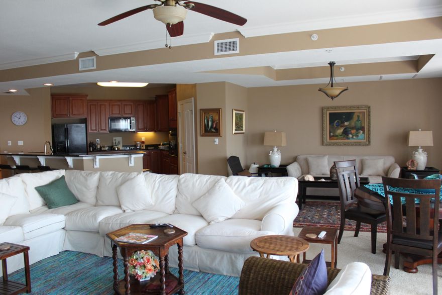 This unit is on the East side of a beautiful Presidio Yacht club. You can see not only the Intra coastal waterway but you can see the Gulf of Mexico as well. This private community is centered in the heart of Fort Walton close to beaches, shopping and military bases. This is a long term residential condominium, that is well kept with heated pool, hot tub, association room, guest quarters, fitness center and media center as well as its own marina. must see the beautiful waterfront views. Unit has BOATSLIP