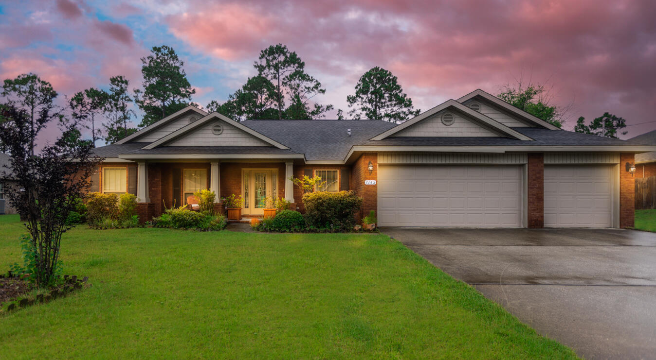 Newer Executive Craftsman Conveniently located in highly sought after Holley by the Sea Subdivision. 4 bed, 3 bath at 2761 Sq. Ft., 3 car garage on 1/2 acre lot. Open concept, generously appointed boasting plenty of light, 10' ceilings, hardwood floors + large windows overlooking covered lanai and superior lot. Kitchen open to family room offering bar seating, ample counter space, separate island, oversized pantry, granite counters, custom cabinetry w/ glass accents. Sizable master suite with private entrance to covered lanai. Large master ensuite features double vanity, water closet, separate soaking tub and fully tiled walk-in shower. All bedrooms feature walk-in closets w/ ample storage. Private back yard lends ample room to accommodate a resort style pool setting