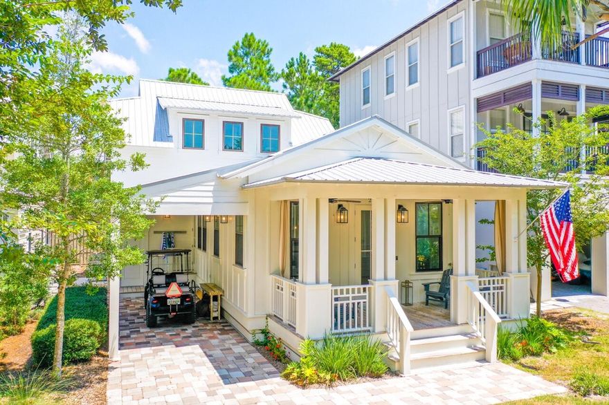 Priced to sell! Currently, one of the only single-family homes priced this low on the south side of 30A. Home is being sold fully-furnished, turnkey and the property would be a perfect full-time residence, rental investment property or second home. The location is hard to beat thanks to three nearby beach accesses, enabling you to spend beautiful days on one of the widest, most pristine beaches on 30A. Plus, you have easy access to Eastern Lake, where you can put in a boat, paddleboard, kayak, etc. The neighborhood's community pool was recently renovated, and nearby attractions include: Seaside, The Big Chill, Alys Beach, Rosemary Beach and Greenway Station in Seagrove. (see more)