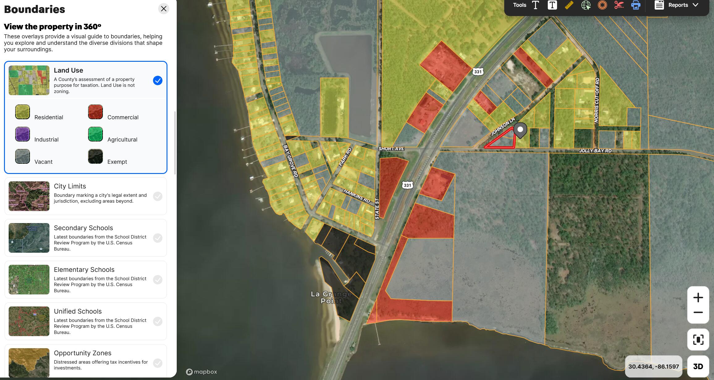 METES & BOUNDS - Land