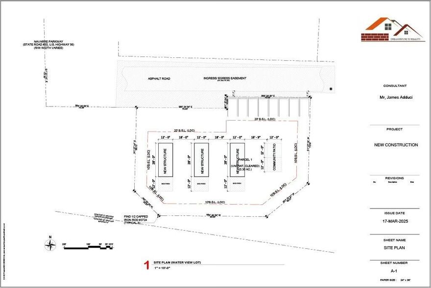 ***GATED COMMUNITY WITH NO HOA***. Multi-Family Development Opportunity in Navarre, FL - Zoned for 3 ParcelsPrime investment opportunity in Navarre, Florida! This multi-family zoned property offers development potential for up to three parcels, making it ideal for investors or builders looking to maximize returns, free from the hassle of a HOA. Whether you want to develop all three parcels, partner with the seller, or purchase a single parcel, the flexibility here is unmatched. Seller has access to Micro-Modular Smart homes that can be placed on the property. Located in a high-demand area, this property presents incredible potential for short or long-term rentals. Don't miss your chance to capitalize on this rare opportunity in Navarre. Contact me today to discuss your options!