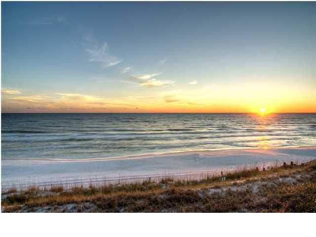 Gulf Front Lot with full set of architectural plans designed for this lot included(see attached documents-4220 sqft heated/cooled with 1457 sqft of decks, plus garage!) Exclusive gated beach front community with common pool and cabana areas. Convenient location within walking distance to restaurants. Easy access to Seaside or Sandestin Baytowne. Call for gate code or to see copy of plans today.