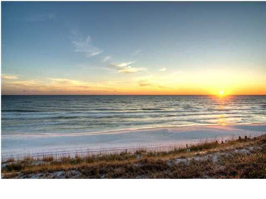 Gulf Front Lot with full set of architectural plans designed for this lot included(see attached documents-4220 sqft heated/cooled with 1457 sqft of decks, plus garage!) Exclusive gated beach front community with common pool and cabana areas. Convenient location within walking distance to restaurants. Easy access to Seaside or Sandestin Baytowne. Call for gate code or to see copy of plans today.