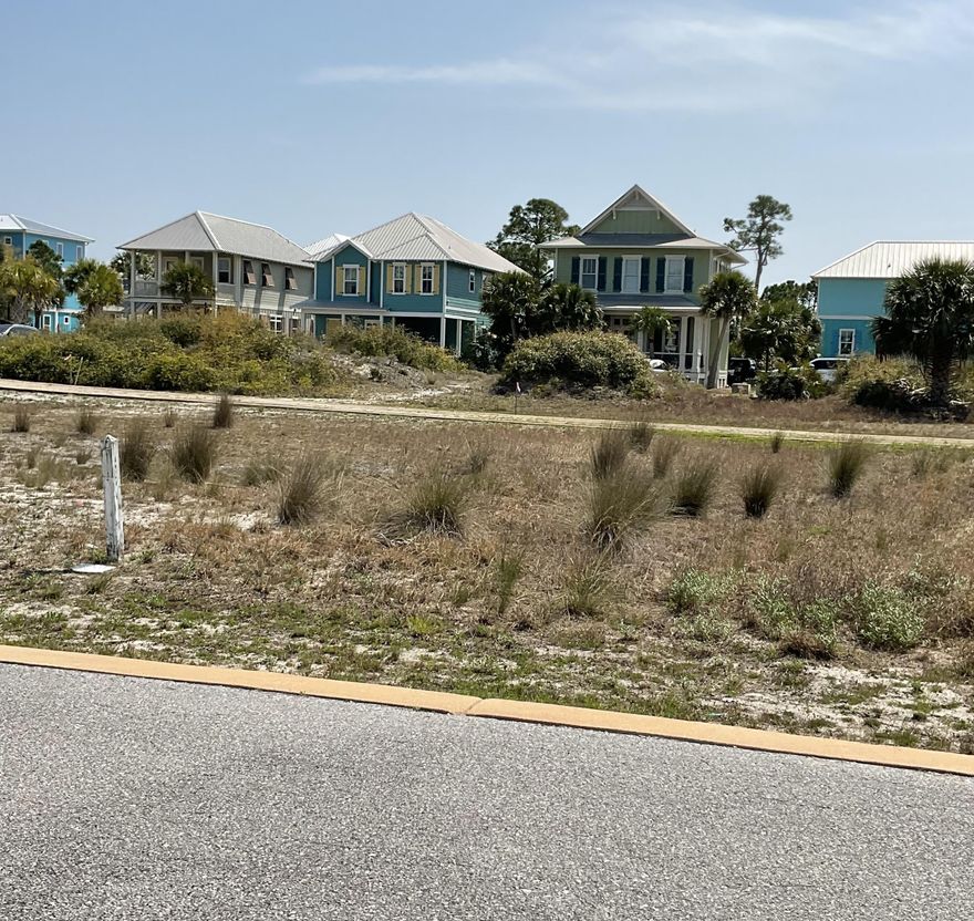 Beautiful building lot in the heart of the gated community of Jubilation. This beachside homesite is only steps away from the pool/ poolhouse and private/ dedicated boardwalk that accesses one of the most serene and non populated areas in the Cape San Blas area. Jubilation is subject to architectural standards, restrictive covenants, but no timeline to build. Jubilation is not only gated but is adjacent to undeveloped federal that has miles of gulf frontage. Very stable and long standing HOA and vacation rentals are permitted. this is a solid area with tremendous upside.