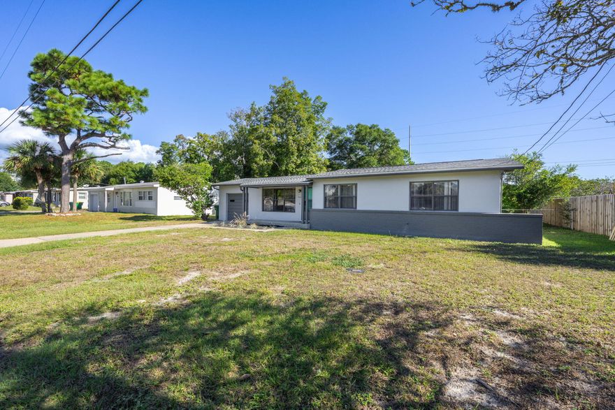Invest in the highly desirable area of Bryn Mawr in Mary Esther Florida. Everything is negotiable, including furniture. This coastal-decorated and updated home comes tenant occupied. It's rare to find a home in this area with five spacious bedrooms and tons of livable square footage. Although a 1960's home like all of Bryn Mawr, there are no mysteries here, just updates and renovations. The roof was replaced in 2022 and electrical updated last year. Get ready to grill in the backyard or plan the addition of a pool, there is plenty of space for all that you can imagine. This home is located convenient to public parks, shopping, military bases, and beautiful beaches. Check out the video of this home, and schedule a tour today.