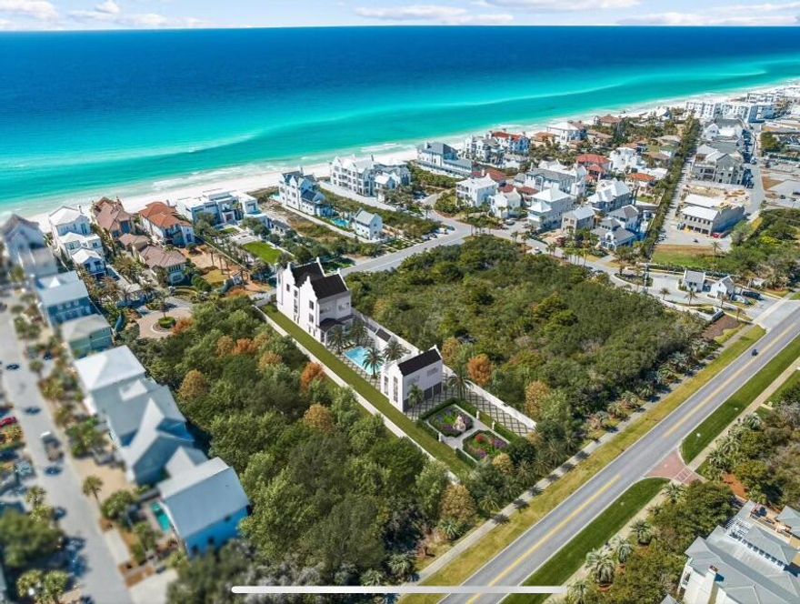 An extraordinary opportunity awaits in the exclusive gated enclave of Paradise by the Sea, cozily nestled between the amenity-filled neighborhoods of Alys Beach and Rosemary Beach, along the iconic 30A corridor. Paradise By The Sea offers a rare opportunity to build a custom home in an exclusive, gated non-rental community south of Scenic Highway 30A. This sixty foot-wide, second-row estate lot spans nearly a half-acre with an extraordinary depth of 345 feet, allowing for expansive design possibilities while maintaining privacy and serenity. The new $3 million guard gate elevates its exclusivity and provides full-time security.  Paradise by the Sea offers a luxury setting that has just 51 lots that creates a park-like serene environment. It is uniquely spacious, and offers a low-density beach community that is elevated atop a thirty foot dune. There is no build-out time requirement, allowing owners the flexibility to design and construct their ideal home at their own pace. For those seeking exclusivity, space, and gulf-side elegance, this estate lot presents an unparalleled opportunity in one of 30A's most sought-after communities.