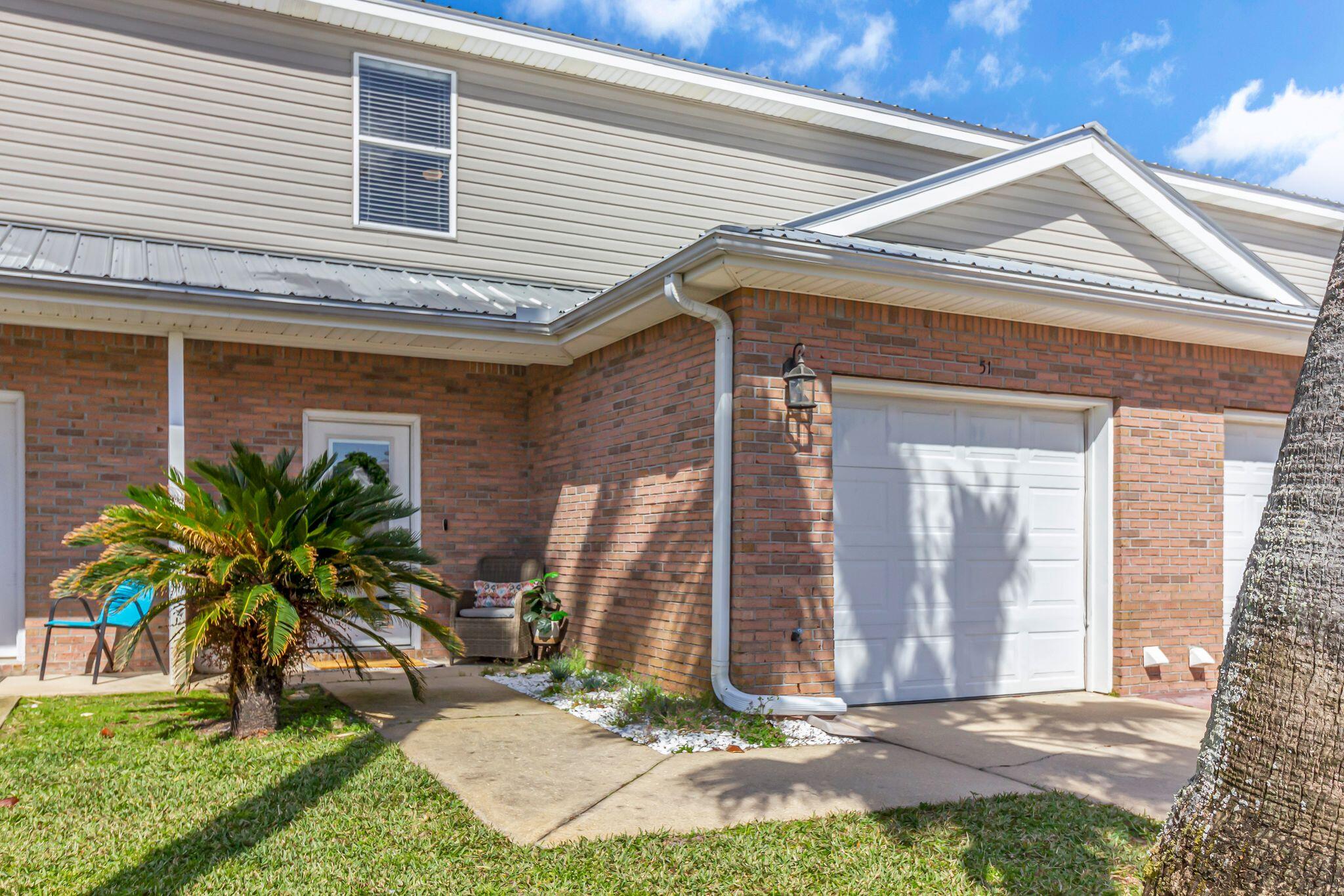 Experience the best of coastal living in this delightful 3-bedroom, 2.5-bathroom townhome, built in 2002 and ideally located just minutes from the beach, bay, HarborWalk Village, and more. With a sturdy brick and vinyl exterior, metal roof, and an attached one-car garage, this home offers both durability and convenience.The spacious Main Living Area is perfect for relaxation and entertaining guests.Modern Kitchen: Equipped with stainless steel appliances, ample cabinet space, a pantry, and a generous breakfast bar overlooking the living and dining areas for seamless hosting.First floor includes a half bath and two additional storage closets for your convenience. The second floor highlights include a primary bedroom with dual closets and an ensuite bath complete with its own linen closet. There are two additional guest bedrooms and a guest bath. Brand new carpet was installed in the primary bedroom, one guest bedroom, the hallway and stairs. The third bedroom features LVP flooring.
This neighborhood is at the heart of "Old World Destin" and makes an easy commute by back roads from bridge to bridge. Relax and unwind at the community pool, perfect for soaking up the Florida sunshine.
Tranquil Environment: Designed for full-time residents or long-term renters, with short-term rentals not permitted to ensure a peaceful community atmosphere.
Don't miss out on the opportunity to make this place your own - schedule a viewing today! Call 850-729-0399 View rental requirements or apply at www.RentwithBSR.com
No smoking or vaping. Pets may be allowed with some restrictions and a $400 non-refundable pet fee.
FEES: $50 per adult 18+ application fee, Landlord Liability Policy (if proof of Renter's coverage is not provided) $15 mo, Pest Assurance pest control policy $20 mo.
