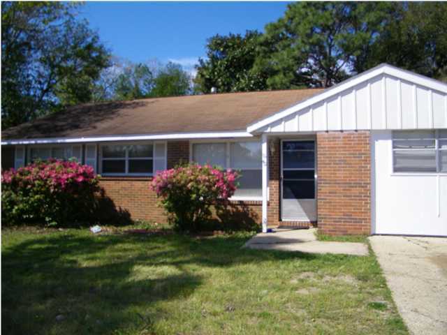 3 Bedroom 2 bath brick home in the heart of Fort Walton Beach. Garage has been converted to add additonal square footage for the conveniences of larger furniture and larger families. It is PET FRIENDLY. Call today to schedule an appointment. Available Now!!