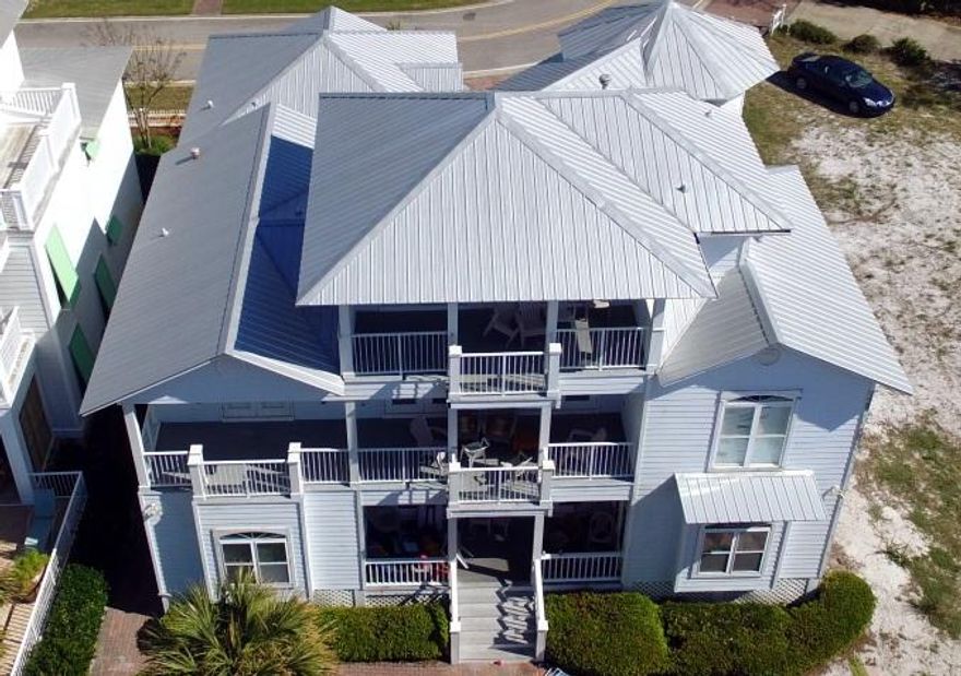 Breathtaking Gulf Views- Sleeps over 20 - Large Beach House located DIRECTLY ACROSS THE STREET FROM BEACH on Scenic 98! Can't get any closer than this without paying Gulf-front prices. Easy stroll to the Community POOL or beach access. This elegant cottage-style beach home is located in the quaint Crystal Shores community. 5 bedrooms and 5.5 baths, includes a separate guest apartment with kitchenette and bathroom. Balconies and Gulf views on every level. The perfect turn-key rental or second home - comes fully furnished, and is located less than 5 minutes from Destin Commons shopping and restaurants. Chef's delight kitchen w/granite counters, island w/cooktop and double ovens. Stone and wood flooring, a brand new master bath and updated bathrooms throughout, tall ceilings,3 fireplaces,...