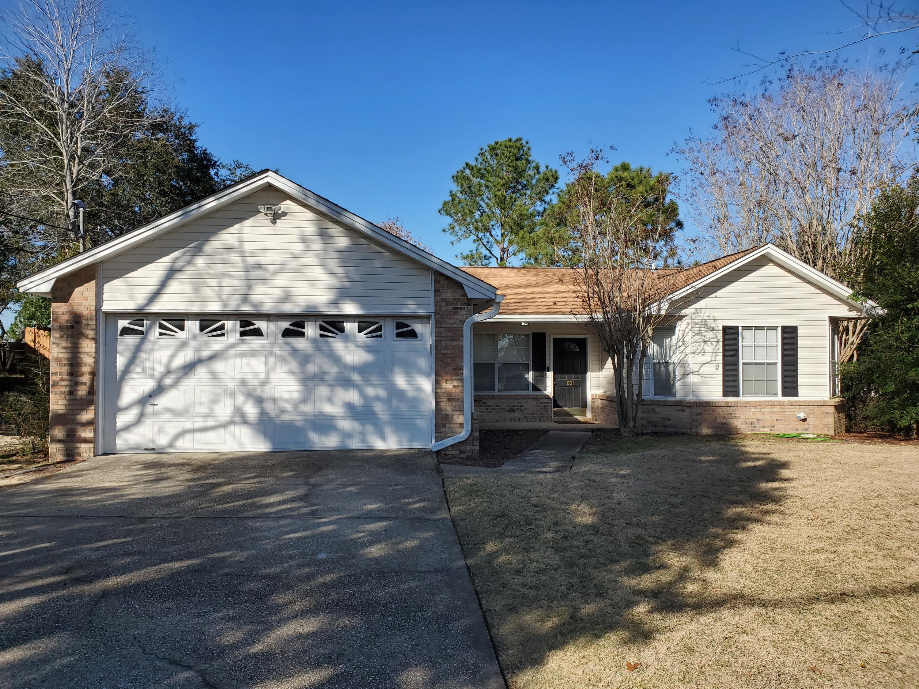 Welcome home! A beautifully renovated split floor plan home with the perfect space for a family. Plenty of room in the backyard on this 0.27 acre corner lot for the kids and pets to play. Sit around the stone firepit on a cold evening or enjoy your morning coffee in the screened in back porch. The 30 year architectural shingle roof was installed in 2015 in addition to the new HVAC interior and exterior units in mid 2018. Large open living space with new flooring and recessed lighting throughout the house. Connected is the remodeled kitchen with new paint and dining area with wrap around windows, letting in streams of natural light. The tiled kitchen is also equipped with new appliances including a dishwasher, electric stove and French door refrigerator with freezer drawer.