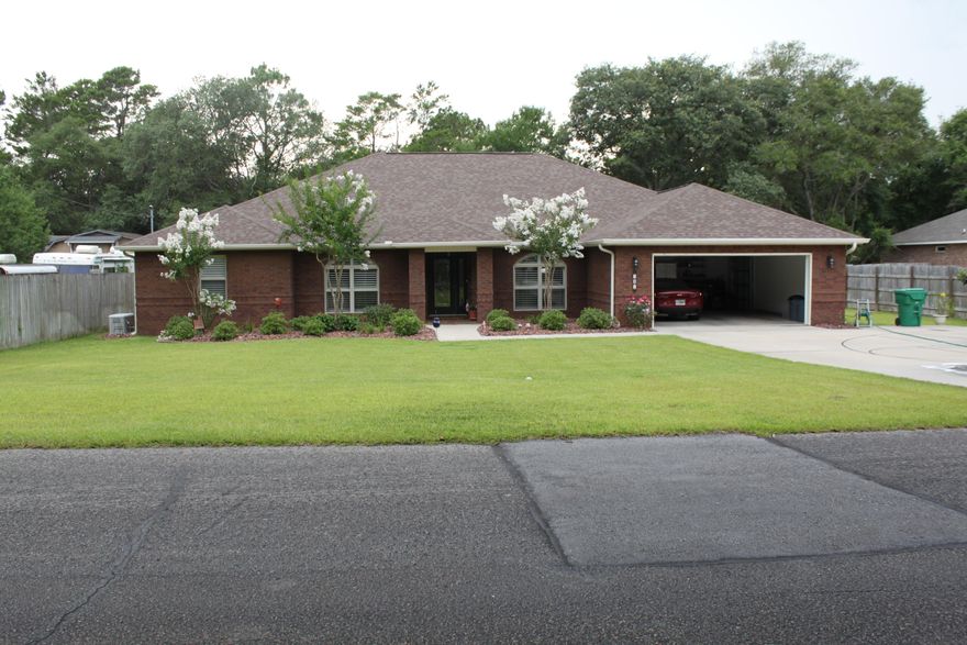 THIS IS A RARE FIND AND A GREAT PLACE TO LIVE. CENTRALLY LOCATED TO BOTH BASES AND SHOPPING.A CUSTOM BUILT HOME IN 2011, BETTER THAN NEW. THE EXTRAS, ROOF, PELL AND STICK UNDER SHINGLES A SECONDARY WATER PROTECTION HELPS ON INSURANCE. WHOLE HOUSE GENERATOR. FOAM INSULATION. TANKLESS HOT WATER HEATER. AC UV/HEPA. GARAGE IN BACK HAS ROLL UP DOOR. ALARM SYSTEM.