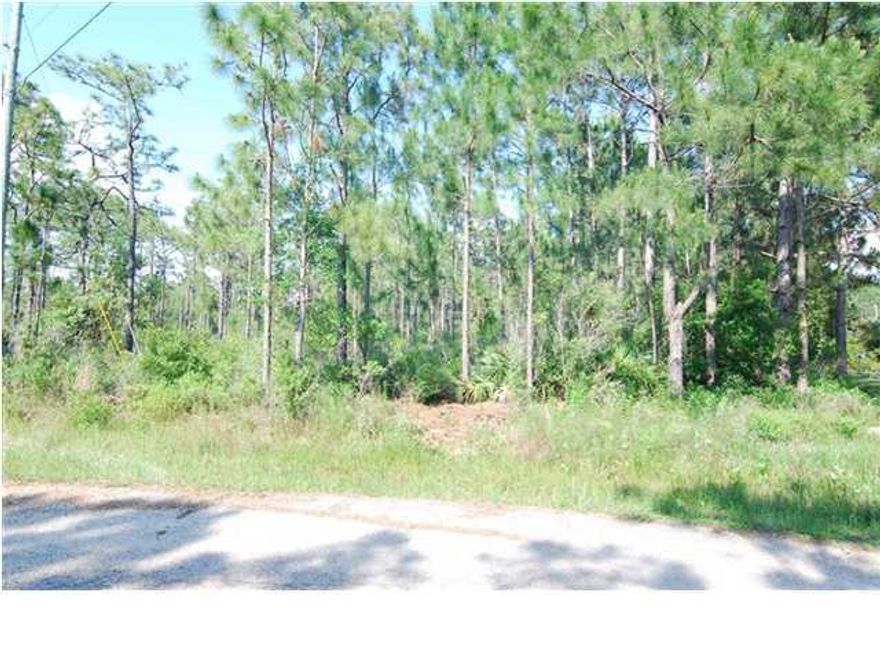 Great price on this nice lot that is abuts State Forestry land in popular area of Santa Rosa Beach. Low density subdivision with covenants & restrictions but no HOA fees. A perfect place to build your dream home. Paved road, community water is available, tap fee to be paid by buyer. Conveniently located near the new Grand Boulevard shopping center, Publix Grocery Store, Sacred Heart Hospital, restaurants, golfing, and less than a mile to the areas most beautiful beaches & Gulf waters.
