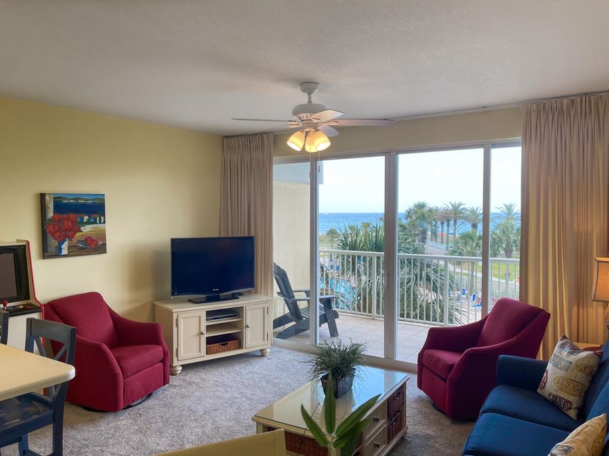 Looking For A Condo On The Beach? This Fully Furnished Residence Is Sure To Be Just What You're Looking For!  This Adorable Condo Offers 1BR/2B + Bunk & Will Easily Accommodate 6 Guests...PLUS It's Turn Key & Rental Ready Including An Arcade Game For Extra Fun! The Balcony Is A Great Outdoor Space Where You Can Enjoy Amazing Views Of The Pool, Hot Tub & Gulf Of Mexico. Destin West Beach & Bay Resort Amenities Include: Lazy River, Zero Entry Pool, Waterfall Pool, Heated Pools, Hot Tubs, BBQ & Picnic Areas, Beach & Bay Access, Fitness Center, Marina & Much More. Conveniently Located Just Minutes Away From Destin & All Of The Shopping, Dining & Entertainment That The Emerald Coast Is Known For!