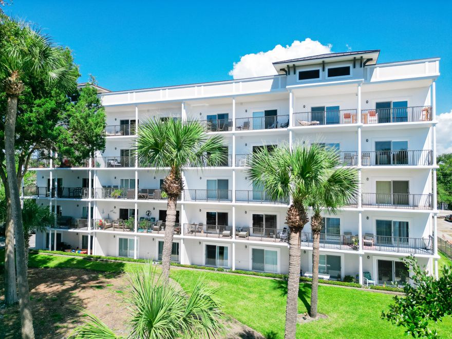 Welcome to Indianola on the Water! This spacious and move-in-ready 3-bedroom, 3-bath condo with BOATSLIP offers stunning views of the Intracoastal Waterway from its large second-floor balcony. It's the perfect place to enjoy a cup of coffee in the morning or a glass of wine in the evening. You'll feel like you're on vacation every day. Each bedroom features its own private ensuite bath, offering comfort and privacy for residents and guests alike. An open-concept kitchen is equipped with stainless steel appliances, a large breakfast bar and granite counters. Convenient in-unit washer/dryer hookups. Enjoy tile flooring in the main living areas, kitchen, and baths, with beautiful hardwood floors in the bedrooms. Relax and unwind with community amenities including waterfront access, a pool with restrooms, a sunset deck with fire pit, and a gated entry for added peace of mind. A dedicated boat slip and owner storage cage are also included. Perfectly located just minutes from Fort Walton Landing Park and the vibrant downtown area, you'll have easy access to shopping, dining, nightlife, and the sugar-white beaches of the Emerald Coast. Whether you're a boating enthusiast or simply love coastal living, this is your opportunity to own a slice of paradise. Ideal as a second home or a long-term rental investmentdon't miss out on this beautiful waterfront condo!