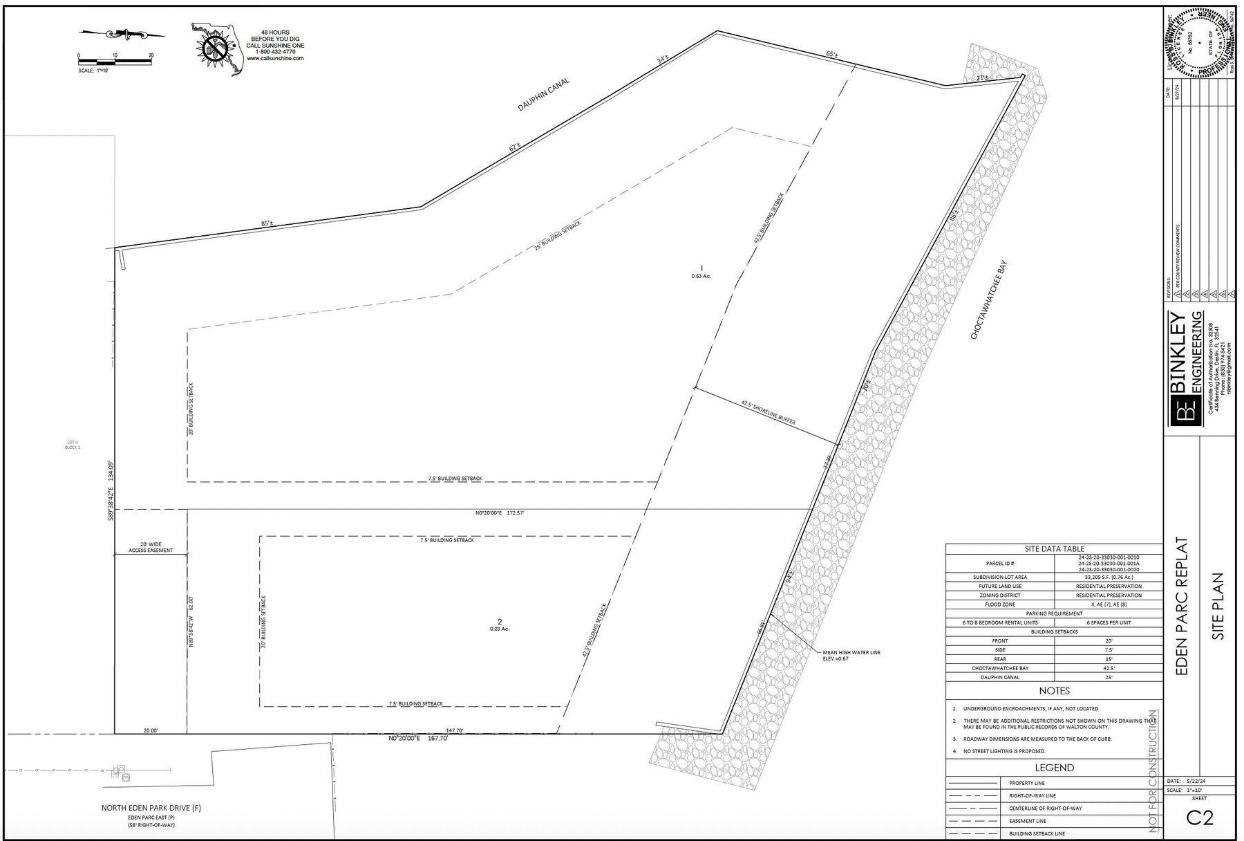 LOT 1 EDEN PARC REPLAT PB 29-1 - Land