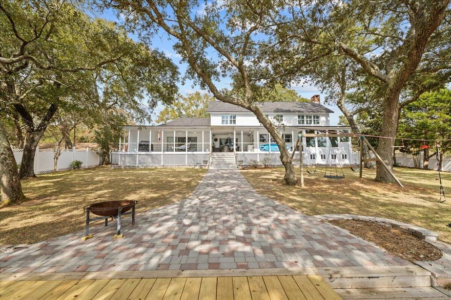 Available April 15!**6 month leases available with the option to renew!!!**This beautiful home features the yard of your dreams with a dock. boat & jet ski lifts, raised sitting area along with built in benches, play area for kids, and even a stone area for your fire pit! The deck is open are large for relaxing and enjoying the beautiful Florida evenings!Inside the home you will find the living room with hardwood floors and an all brick fireplace with beautiful mantle and a bar for entertaining! Just off the living room is an office/sun room! The eat-in Kitchen is stunning with grey cabinets, white countertops, backsplash and an amazing view! Off the kitchen is a small room that would be perfect for a dining room/game room/play room!