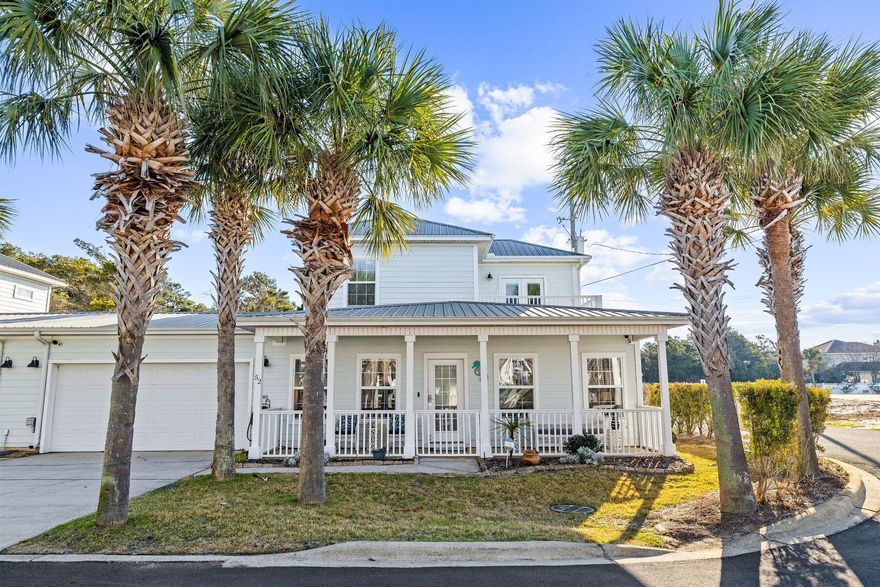 Welcome to this charming townhome perfectly situated in a quiet 10-home community just two blocks from the beach! Whether you're looking for a primary residence, vacation getaway, or investment property, this home is rental-ready with low HOA fees and an unbeatable location. Inside, you'll find a bright and inviting kitchen featuring tile floors, a stylish tiled backsplash, and stainless steel appliances. The spacious first floor main suite features LVP flooring, while the renovated bathroom offers a walk-in tiled shower, soaking tub, tile floors, and a modern vanity. The thoughtfully designed second bedroom includes two sets of bunk beds, making it perfect for guests or renters. The third bedroom is versatile, featuring a Murphy bed, allowing it to function as a guest room, office, or entertainment space. The updated second bathroom includes a double vanity and a large tiled walk-in shower. Step outside to your private backyard oasis, complete with a six-person hot tub (included with the sale). Enjoy resort-style living with access to the community pool and covered veranda, ideal for relaxing or watching the kids swim. With newer A/C and water heater (less than four years old), this townhome is move-in ready and designed for easy coastal living. Don't miss your chance to own a slice of paradise!
