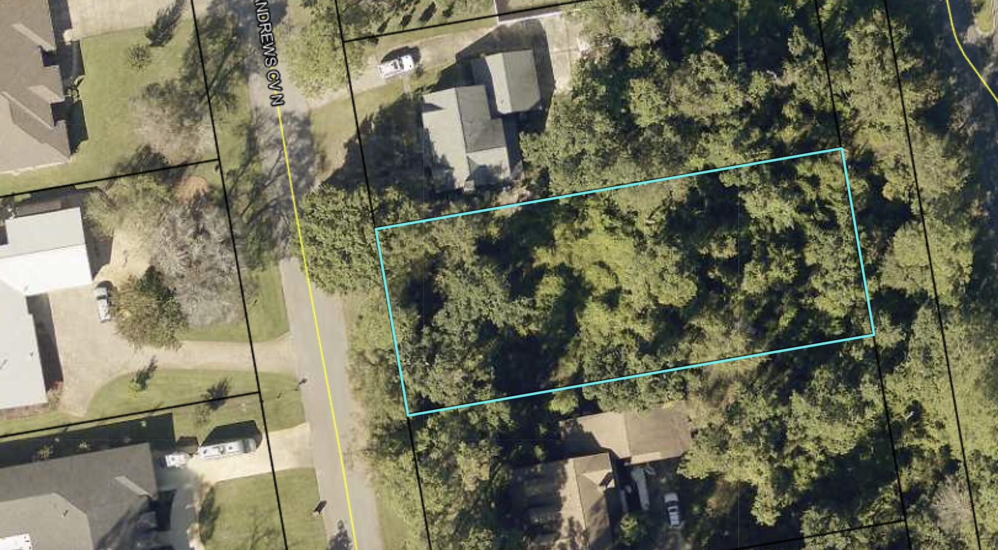 Here's your opportunity to build your desired home in one of the most sought after areas in Bluewater Bay, renowned for its excellent schools, community amenities, and friendly atmosphere. Located in the prestigious St Andrews Cove neighborhood, this residential vacant land is truly a rare find. Enjoy the tranquility within this neighborhood, where it's a great fit for family living as well as peaceful retreats. Currently a wooded lot, this land provides beauty and privacy, and will be stunning once cleared. Don't miss this rare opportunity to secure a prime piece of real estate. Whether you're planning to build now or hold for future investment, this lot is a gem! Ready to turn your vision into reality? Contact me today for more details and to schedule a visit!