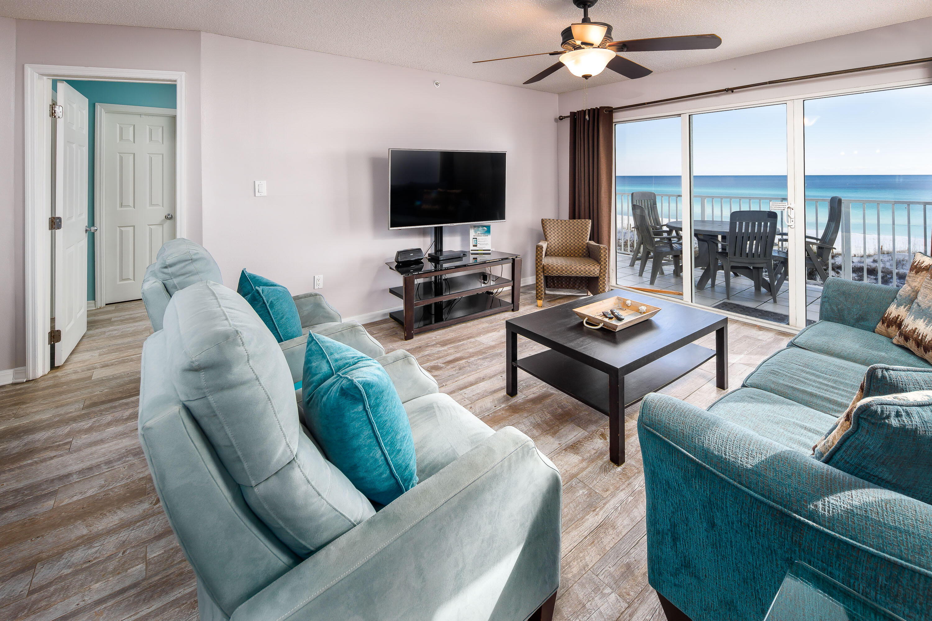 Rare 3 bedroom for sale at Gulf Dunes. You're sure to enjoy your time in this LUXURIOUS CORNER UNIT that has been RENOVATED EVEN MORE THOROUGHLY with gorgeous beachy plank wood tile throughout the entire 3 bedroom, 3 bath condo. The condo was just re-painted to create a relaxing environment. Furnishings are high-end and provide a upscale feel to the unit. Kitchen appliances are on trend within the fully furnished kitchen. This unit also features secure, WIRELESS internet.