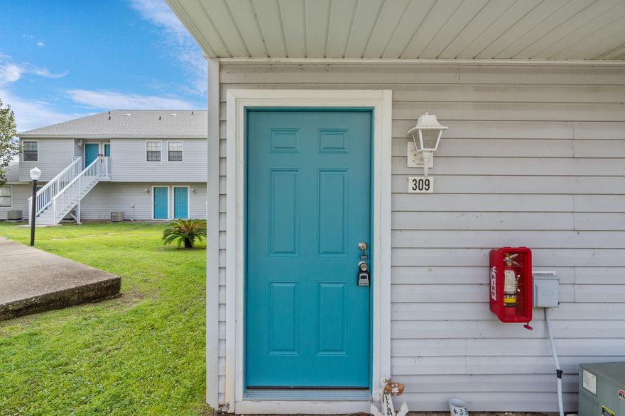 Newly renovated studio condo just steps from Florida's most scenic beaches. Fully furnished, ground floor and updated. All new flooring, paint, lighting, shiplap accents, bath & kitchen remodeled. Kitchen has new appliances and cast concrete counters. Spacious unit provides ample amount of comfortable living space with the addition of a built in Murphy Bed unit and Sleeper Sofa. Enjoy a day relaxing by the pool or take a walk on the dock to feed the fish in the beautiful fresh water lake steps away. Take a short afternoon stroll to the white sandy beaches to watch the breathtaking sunsets on the Gulf of Mexico. Conveniently located close to Pier Park, shopping and some of the best dining the beach has to offer. Don't hesitate, call and schedule a showing today