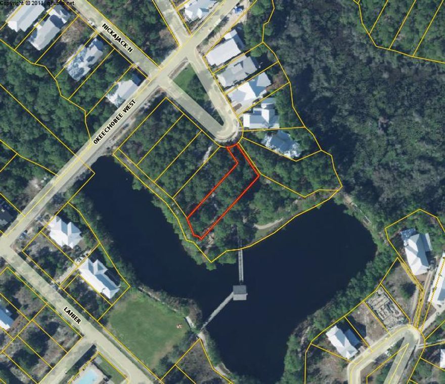 Lakefront lot in Forest Lakes ! This large parcel of land has many native trees and is large enough for your beautiful home to have porches overlooking the peaceful lake of this fast growing community. Architectural plans have already been prepared for this location by approved architect and can be included when you purchase this land.