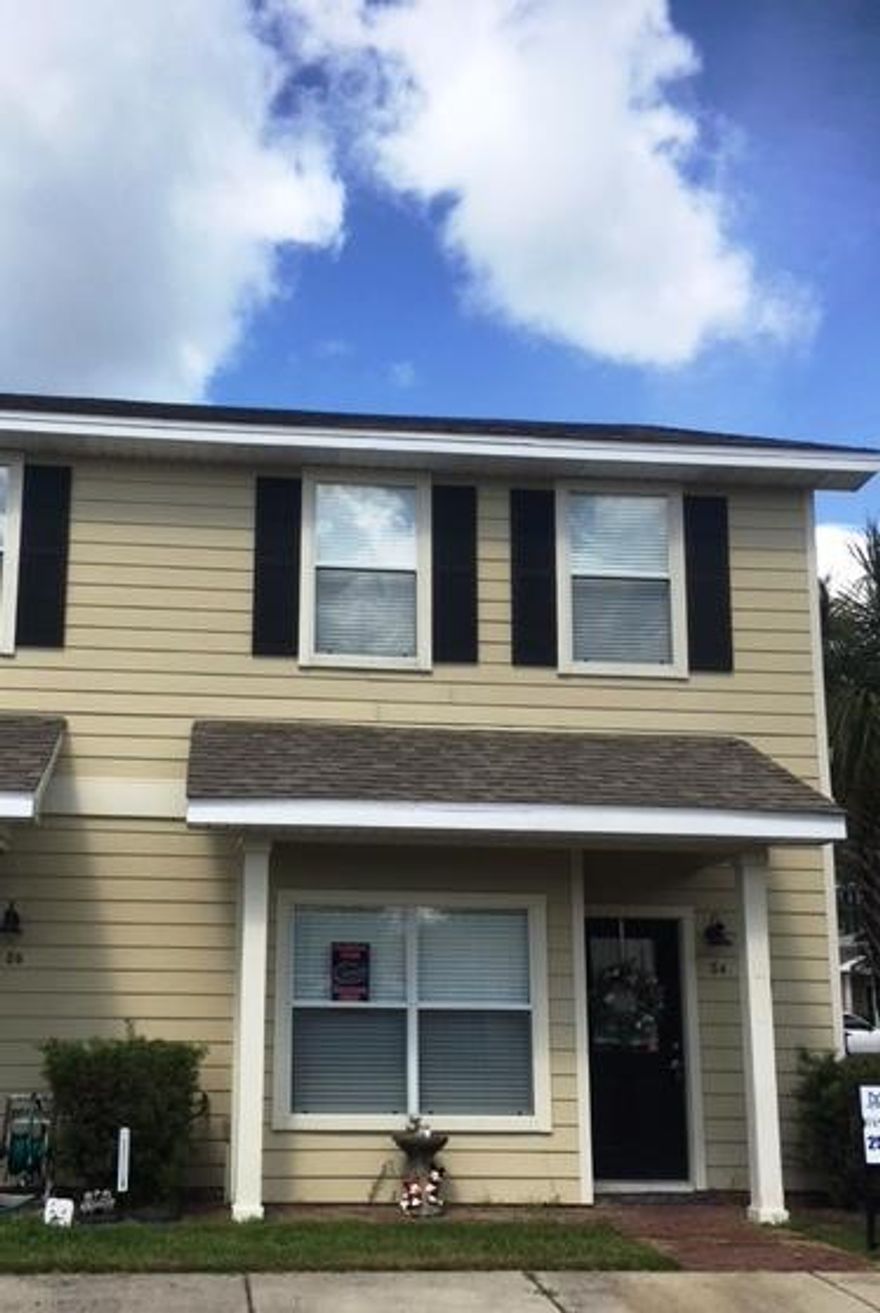 Price Just Reduced! Pay less to own than rent! This Cute 2 Bedroom 2 1/2 Bathroom Town Home is Conveniently located close to Schools, Shopping and Freeport Sports Complex yet a quick hop over the 331 Bridge and you are at the White Sand beaches of 30A or West on Hwy 20 and you can be in Bluewater Bay or Mid-Bay Bridge in no time or head East to Panama City within 30 minutes. This is a desirable end unit located across from the community pool and playground. 2 Nice size bedrooms located on 2nd floor with 2 Full Baths and W/D Hookups. The First floor has a spacious living room and 1/2 bath. All appliances including Washer,dryer and refrigerator included. Lots of closet space throughout and large pantry in the kitchen.