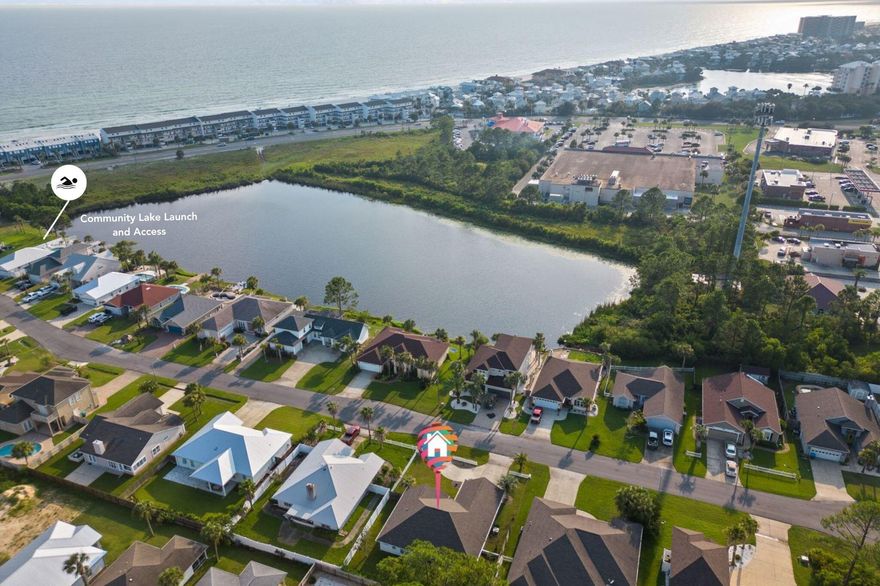 Motivated Seller. Just steps away from the beach behind private gated entry, come experience coastal living in the sought-after community of Jamaican Lakes, located just East of Camp Helen State Park and Inlet Beach. This one-story craftsman style home has been meticulously taken care of and thoroughly enjoyed and only been used as a second home since built. Flooded with natural light, the spacious interiors offer an open floor concept, plantation shutters, and charming wainscoting throughout. A newly upgraded kitchen features granite countertops and backsplash coupled with a brand-new luxury appliance package.