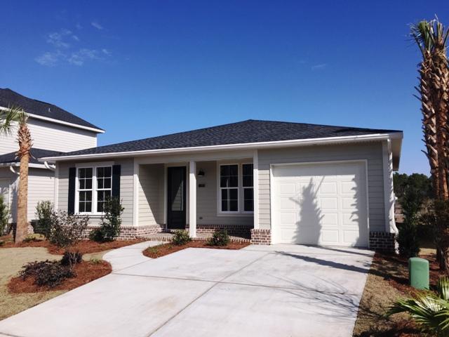 High quality, new construction in SRB area available March 2015! The ''Ashley'' is a cozy, single-story plan w/2br, 2bth w/office & 1 car garage, perfect for anyone downsizing or a coastal 2nd home. The cushy office is a plus and the charming kitchen adorns granite counter tops, all-wood cabinetry & stainless steel appliances. Wood flooring throughout kitchen, dining & living areas. Tile in bathrooms with plush carpeting laid in bedrooms. 9'ft ceilings, 8'ft doors & recess lighting throughout. Spacious Master suite has a walk-in closet, dual vanity & beautiful tiled master shower. The overall detail of the homes & community is unparalleled and sets CSV apart from others. Bar None, the best overall quality & value in the area w/builder's warranty. These are the same developers of