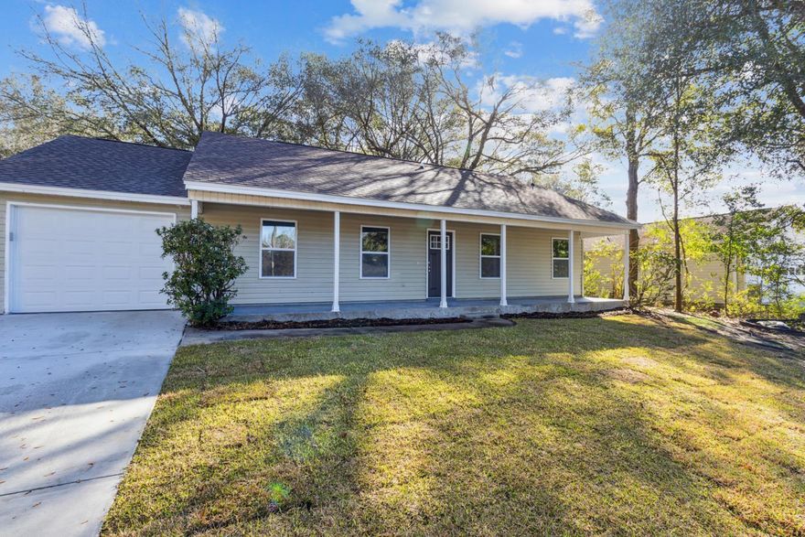 Beautifully upgraded. Don't miss out this great opportunity to make this your dream home. As you enter the house, you will see the open living room and dining area leading to your kitchen where you will find your new white cabinets with brand new stainless steal appliances and recessed lighting and white quartz counter tops with a breakfast bar and a huge single bowl sink. Your bathrooms have been carefully designed to give you a fresh and modern look. Your master suite has a spacious walk-in closet. New LVP floors and carefully painted through out. Your new concrete driveway has been recently installed along with ALL new windows and new roof. Your spacious backyard has new fence and is surrounded by trees and no neighbors on the back for maximum privacy.