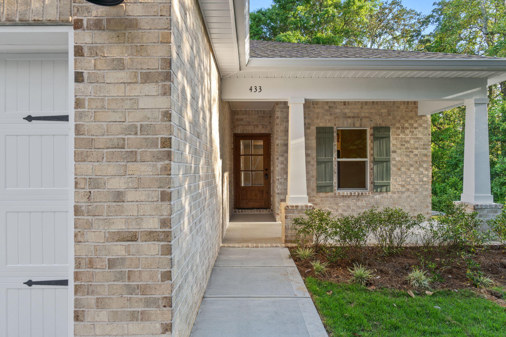 Nestled in the city of Niceville is where you will find this lovely home. Newly constructed, offering 4 bdrms and 2 full bthrms. Step inside and appreciate the inviting open split floorplan with exceptional finishes. As you enter, you'll discover a versatile space that can serve as a dining area, a home office, or a cozy nook. The kitchen is a true standout, featuring stainless-steel appliances, Shaker-style cabinets with soft-close mechanisms, a generous pantry, elegant quartz countertops throughout & timeless backsplash. The owner's bedroom boasts a spacious closet and a private bathroom with a beautifully tiled shower and double vanity. Throughout the house, you'll find low-allergen, waterproof LVP flooring for your comfort. This location offers the convenience of nearby shopping, entertainment, and a swift commute to Eglin Air Force Base, Duke Field and surrounding cities. Enjoy outdoor living; step outside to the backyard where your family, friends, and pets can enjoy outdoor activities and entertainment. The large covered back porch is the perfect spot for grilling and provides an inviting outdoor sitting area for relaxation and entertainment. See photos for Builder Spring Incentives!