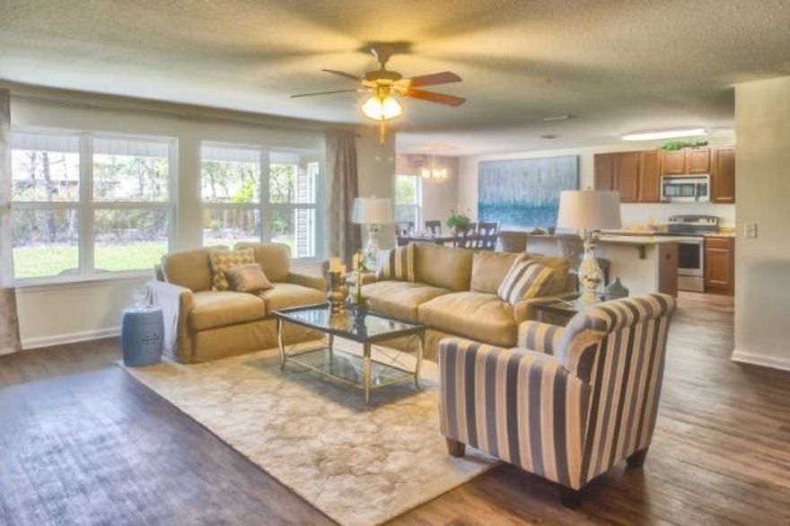 South of I-10! The Denton has an open, split bedroom floor plan. Large kitchen with island. County taxes, public sewer and underground utilities. Listing Broker/Salesperson has ownership interest in the property. Pictures, photographs, colors, features & sizes are for illustration purposes only & will vary from the homes as built. Home & community information including pricing, included features, terms, availability & amenities are subject to change & prior sale at any time without notice or obligation. Sq footage/dimensions are approximate.