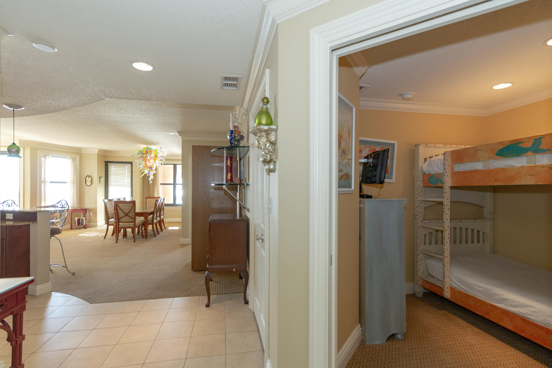 Amazing Gulf, Harbor, & Pass Views from this 3BR/3BA, 1,736SF condo at Emerald Grande. Large and opened, this condo features amazing views from most every room. The kitchen has granite countertops, a large breakfast bar, & stainless appliances. The living space features a formal dining area and a large living space with gorgeous views and balcony access. There are 2 master suite featuring balcony access, granite countertops with double vanities, walk-in showers, & one with a garden tub. Other features include a bunk room with full bath, laundry closet, & a large wrap-around balcony with views of the Gulf, Pass, & Harbor. Emerald Grande boast amazing amenities including full service spa, fitness center, large pool deck, & so much more. Condo Grossed $55985.70 in 2018.
