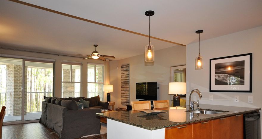 Take in the Choctawhatchee bay from this recently updated 1st floor condo with large covered balcony. Condo has beautiful flooring,and new furnishings. Currently not on a rental program so easy to show! Bahia is an upscale building in The Village of Baytowne Wharf in the Grand Complex. Located right across from the inviting pool area, and a hot tub for you to enjoy. Ownership in Bahia also gains you access to the Bayfront Solstice Club amenities. Enjoy garage parking and owners' storage cages in the building as well! Own a piece of paradise here at Sandestin Golf and Beach Resort.