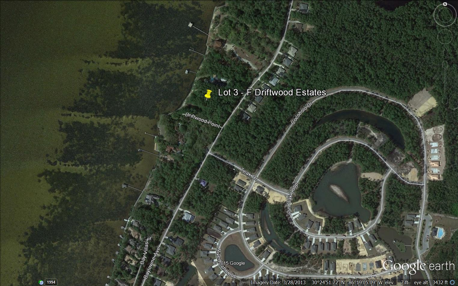 Incredible 1 acre Bay front location in exclusive Driftwood Estates. 100' on the pristine Choctawhatchee Bay, all high & dry property faces West reflecting afternoon sunsets. Large Pines, some oaks and magnolias. Conveniently close to Baytowne Marina with gas and amenities, and only minutes by boat to Destin Pass, Crab Island and Gulf of Mexico. Seawall in place. Some of Bay's finest Bay fishing is right here. Priced to sell.