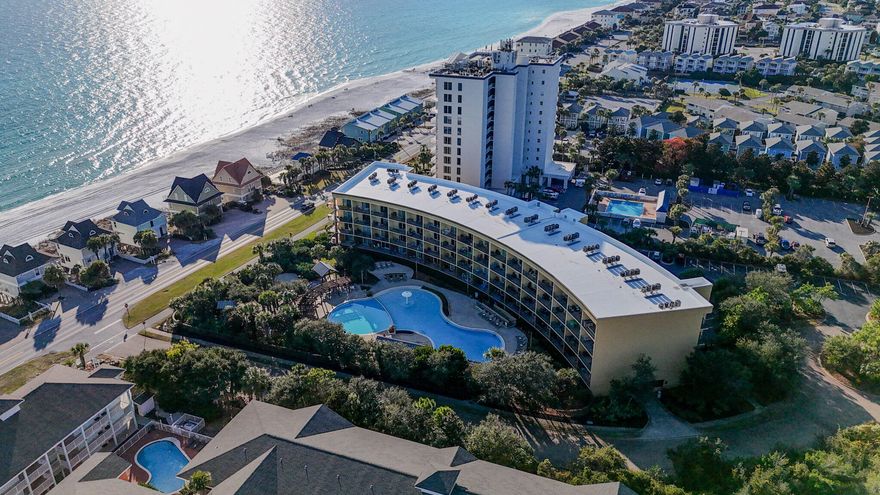 Welcome to the Best Little Condo complex in Miramar, right across Scenic 98 from the Gulf, Offering a picturesque backdrop for your coastal lifestyle. This unit comes fully furnished. The open layout enhances the living space and sleeps 6. Enjoy the Resort-Like Pool area and all the amenities this great complex has to offer, including easy access to beautiful beaches and local attractions and walking distance to 3 popular restaurants. Beach Resort has a loyal snowbird group that comes every year, and families have been coming in the summer for generations, bringing you income all year round! Beach Resort has completed all of its SIRS inspections on all structural items, and the repairs were made. All work completed and assessments paid!! Come be a part of this wonderful community!