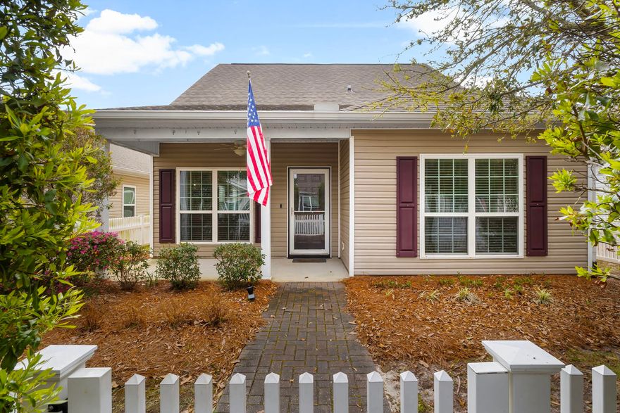 HAMMOCK BAY - Schooner's Landing! Discover this beautifully maintained 4-bedroom, 3-bath home in the highly sought-after Hammock Bay community! This home features brand-new stainless steel appliances, fresh paint upstairs, and new plush carpet upstairs. Enjoy a climate-controlled 2-car garage with an auto roll-up screen and sealed floors, a screened-in patio, and a fenced yard--perfect for relaxing or entertaining. Inside, the layout is ideal for families, with the primary suite and an additional bedroom with a private bath on the first floor. Upstairs, you'll find two more bedrooms separated by a full bath. Located just a short distance from Hammock Bay's resort-style amenities, including three pools (soon to be four!), a 24/7 fitness center, bike trails, pickleball courts, a 500' pier clubhouses, and more! Lawn maintenance is included! 

Pets allowed (restrictions apply) - If approved, a one-time $250 non-refundable pet fee and $25 per month pet rent per pet apply. No additional monthly fees! One-time $100 lease admin fee applies to all new leases. Note: Washer, dryer, mini-split in the garage, and the automatic garage screen roller are included as-is, and functional, but are not guaranteed or warranted for tenant use. Come see why Hammock Bay is one of the Emerald Coast's most desirable communities! Schedule a tour today!