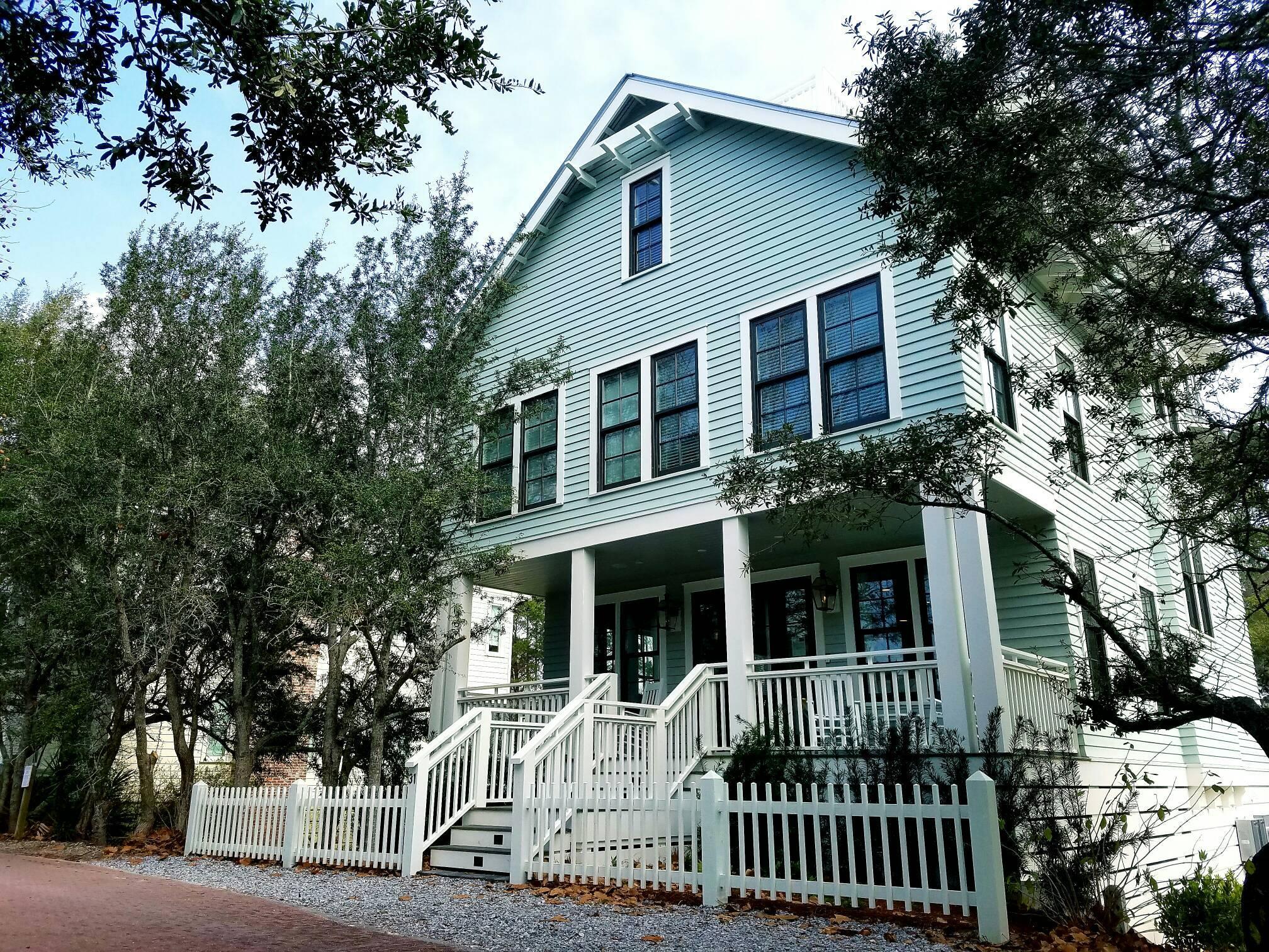 This spacious 4,426 sq ft, four story, fully furnished, beautifully designed beach home combines meticulous details for luxurious living with a casual sophistication. No matter the season, there promises to be sunshine in one's soul for those fortunate enough to reside at 31 Wakulla Lane. If Home is where the Heart is then prepare for a true Love Affair.Happiness may be enjoying a cup of coffee while reading the morning paper on the front porch rockers overlooking the croquet field. Happiness may be the gas lamp beacons of welcome into the heart and soul of this majestic home designed with an open floor plan of kitchen, dining and living room encased with bright and airy, floor to ceiling,