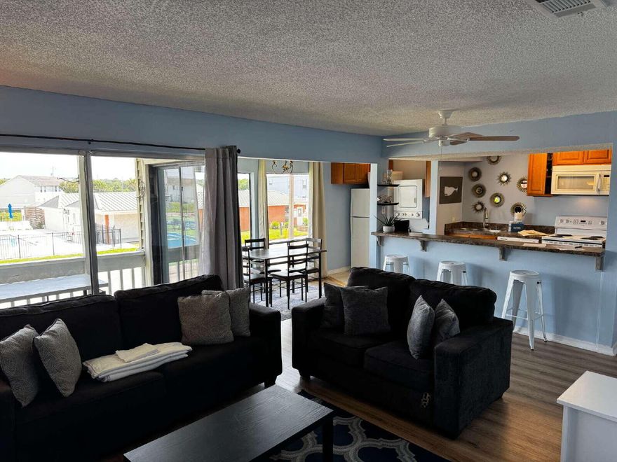 Behold the perfect coastal retreat at 4000 Gulf Terrace Drive, Unit 241, in the heart of Destin, FL! This charming condo offers two spacious bedrooms and two full baths, providing an ideal space for relaxation and comfort. Immerse yourself in the vibrant lifestyle that this stunning location has to offer, with its proximity to sugar-sand beaches and crystal-clear waters. The open layout seamlessly connects living spaces, making it perfect for entertaining guests or enjoying quiet evenings at home. Experience the warmth and light flooding through the condo, creating an inviting atmosphere that welcomes you home every day. This idyllic unit promises a harmonious blend of style and functionality, catering to all your needs. Whether you're seeking a seasonal getaway or a permanent slice of paradise, this condo offers an unparalleled living experience. Dive into the vibrant community life and make lifelong memories in this enchanting coastal haven. Welcome to your new home, where every day feels like a vacation! Stackable Washer& Dryer , Internet Services, TV Cable, Trash, Sewer, Water INCLUDED! Dogs ONLY (up to 50lbs) must be fully grown with a non-refundable pet fee and pet application .No Cats. All Coastal Realty Services residents are enrolled in the Resident Benefits Package (RBP) which includes renters insurance, HVAC air filter delivery (for applicable properties) and our best-in-class resident rewards program!