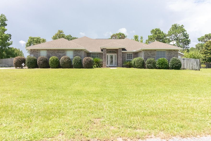 Looking for a pool home in Holley By The Sea ? The search is over! This well maintained property with four bedrooms, three full bathrooms and that home office we all seem to need these days, will definitely checkthose boxes for you. With ceiling fans in all rooms, new carpets being installed later this month, ample cabinets in the kitchen, stainless appliances, fully fenced back yard, hot tub and sparkling inground pool, this beautiful home won't lastlong .  Within easy reach of Highway 98 and Hurlburt Field, this property's location is perfect for commuters and military alike. Don't miss out on viewing your newhome......call for an appointment today.