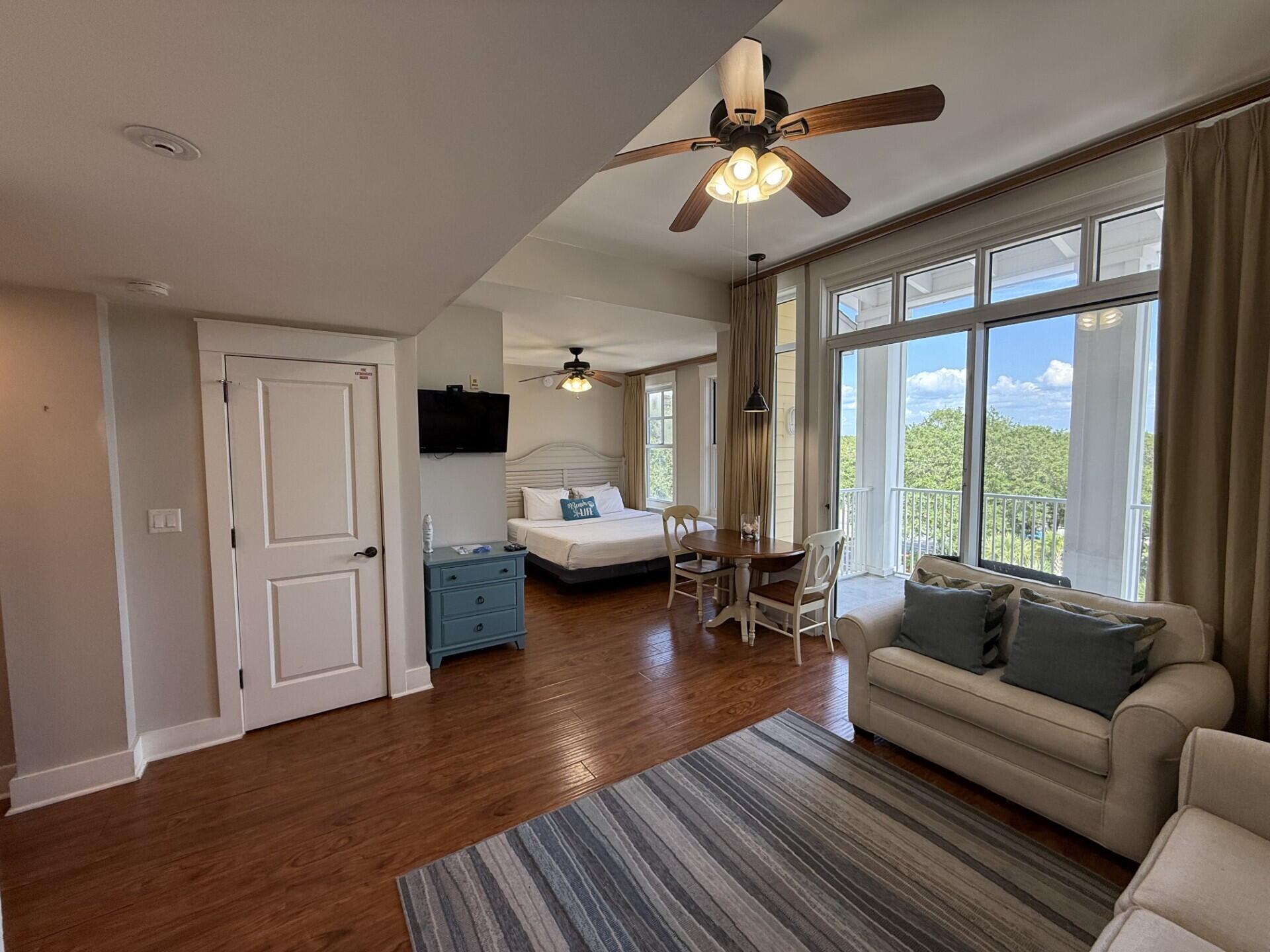 Welcome to your home away from home at Sandestin's The Village of Baytowne Wharf, where all the fun, excitement, and convenience of resort vacationing come to life!
This updated and turnkey studio is an elevator ride away to restaurants, live music, shopping, and seasonal events. This studio is a rare gem as it has a washer and dryer in unit and a large balcony.
This stunning studio has a wonderful coastal vibe with a breakfast bar, sink with disposal, microwave, mini freezer/refrigerator, dishes, glasses, coffee mugs, and flatware.
This unit has a comfy king size bed and a full bathroom. The closet is the perfect size for luggage, clothing and beach chairs to enjoy the crystal-clear waters of the Gulf, just a free shuttle ride away.
This unit comes with an owners' storage cage perfect for storing owners' personal items, bicycles, or use as extra storage space.
Great for investors, this studio is a rental machine with 2024 actual rents of $20,668.90 and 2025 year to date of $18,494.
This unit accommodates four as it has a sleeper sofa.
This condo offers a resort community pool, hot tub, grilling area, work out room, and owners have access to the Founders Club where a kitchen, bathrooms, tv, billiard table, and large conference table await.
Sandestin Golf and Beach resort encompasses over 2,400 acres with four golf courses, world class tennis and pickle ball courts, walking/biking paths, and the world-famous beach.
The Village of Baytowne Wharf has everything you need from a general market/convenience store, retail shops, restaurants and exciting night life. You will never have to leave the property, no need for a rental car.
Minutes away are Sacred Heart Hospital and Grand Boulevard with more dining, shopping and family entertainment.
The Village of Baytowne Wharf offers dining, shopping, fireworks, drone shows, concerts and fun family activities are regularly held.
Imagine yourself in this breathtaking Emerald Coast lifestyle.
This is Florida living at its best call today for more information and to set up your private showing.
All information and measurements are deemed accurate but should be verified by the buyer.