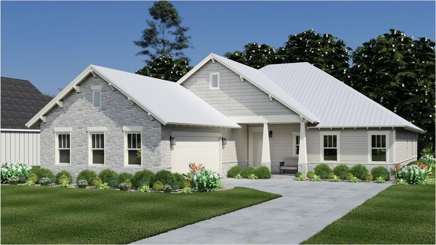 NEW CONSTRUCTION!  This 4 bedroom, 3 bathroom residence in Bear Creek Cottages is a must see! Designed by Mark Tanney, and built by ProBuilt Homes, this home has been meticulously crafted. An ideal floor plan creates a relaxed flow, while numerous windows and doors provide an abundance of natural light.  A large living room opens to a spacious dining room and well appointed kitchen.  The primary bedroom features a gorgeous ensuite bathroom and sizable walk-in close.  Three additional bedrooms and two bathrooms round out the home's interior.  The builder will provide three selection packages for the new owner to choose from. Estimated completion date is February 2024.