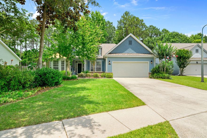 Great Value in Hammock Bay! This beautifully maintained 4-bedroom, 2.5-bath home is move-in ready with major upgrades already completed -- including a new roof, new HVAC, and new water heater. Plus, the CDD is paid off, offering exceptional value! Inside, you'll find a spacious layout featuring a gas fireplace in the family room, a well-appointed kitchen with stainless steel appliances, gas range, and under-cabinet lighting. The screened porch is perfect for relaxing evenings and opens to a deck overlooking a park-like backyard that backs to a wooded preserve, offering added privacy and serene views.The primary suite includes double vanities, a 6-foot soaking tub, a separate shower, and a walk-in closet. Located in the highly sought-after, master-planned community of Hammock Bay, residents enjoy an array of amenities including resort-style pools, paved walking trails, dog parks, a fitness center, and community events at The Green including like concerts, movie nights, and a farmers market.