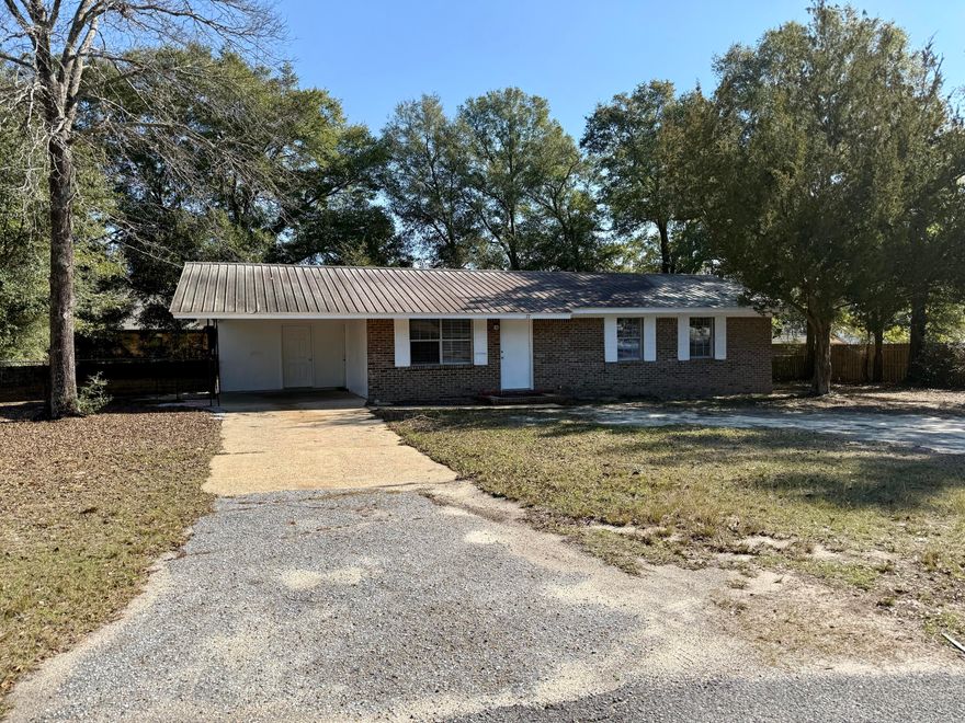 This home located in DeFuniak Springs, FL,  one of Florida's best small towns to live in. Conveniently located just a short drive to the Emerald Coast's sugar-white sandy beaches. DeFuniak Springs is home to beautiful Lake DeFuniak, one of the few nearly perfectly round lakes in the world, offering a unique historic downtown setting. Enjoy small-town charm with easy access to coastal living.