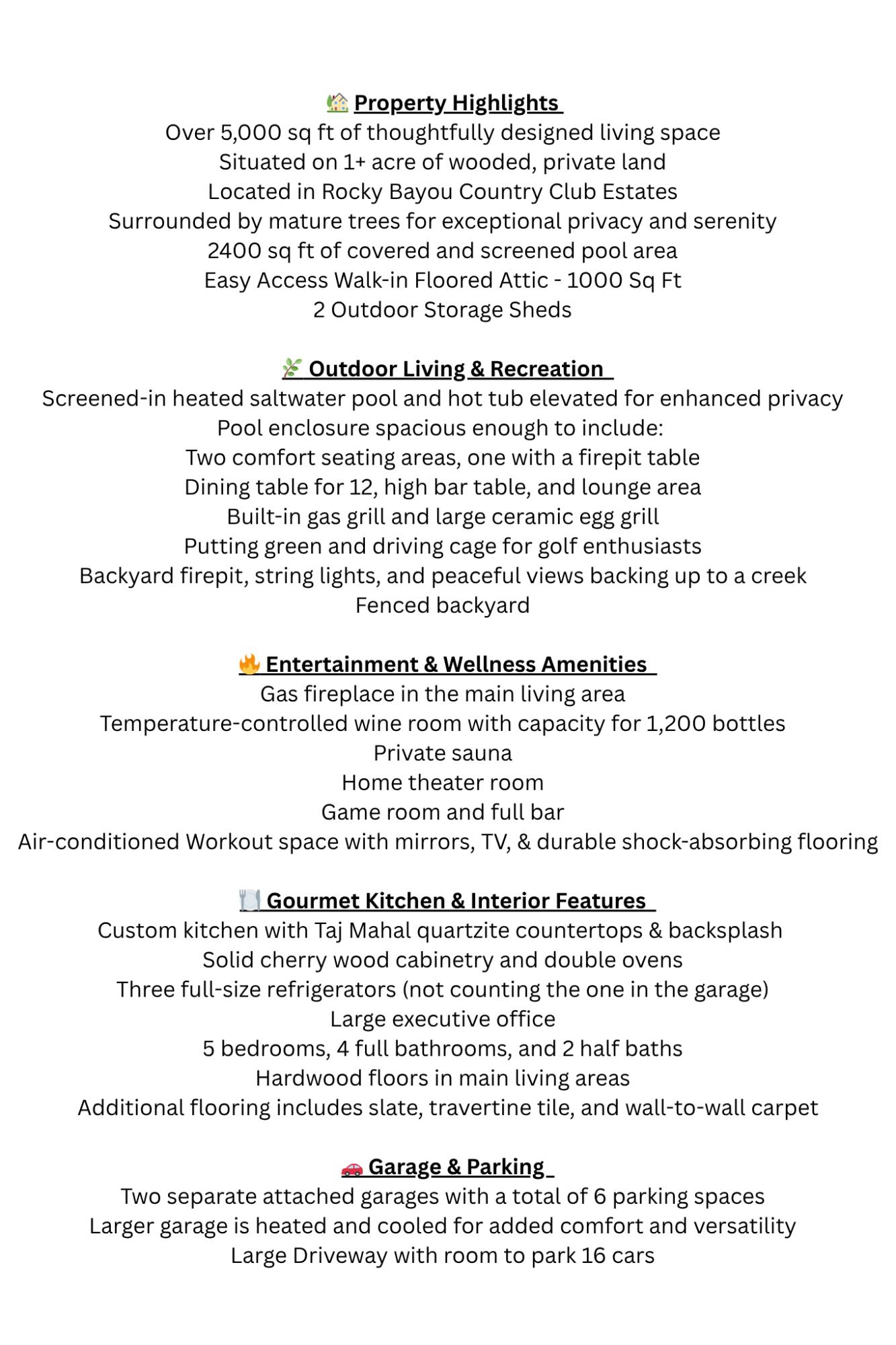 ROCKY BAYOU COUNTRY CLUB ESTATES 11 - Residential
