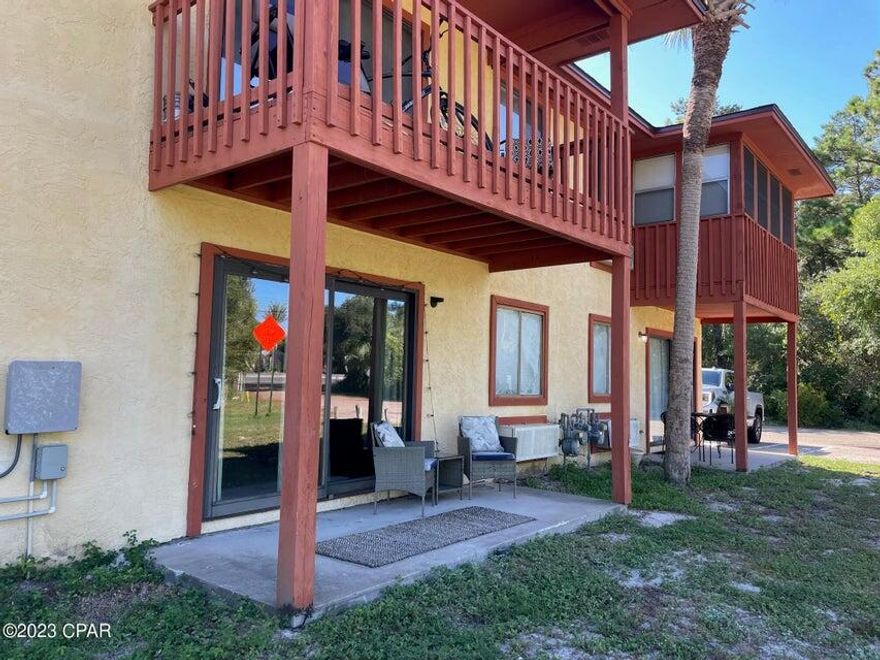 Don't miss out on this furnished, updated, and recently painted studio in Pirate's Cove. Enjoy the secluded patio, two community pools, dock & boat ramp with access to Lake Powell. Low monthly HOA covers water, sewer, & trash. Move in or rental ready!