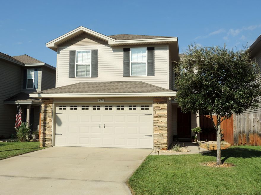 ****Open house scheduled for Sunday 8th has been cancelled*****You will see the pride of ownership as soon as you walk through the front door of this beautiful home. This 1860 sq/ft home has 3 bedroom and 2 1/2 baths. The kitchen comes complete with stainless steel appliances, granite counters, tile backsplash and maple cabinets. The laundry room is conveniently located off the kitchen. It is total electric and energy efficient. There are two living spaces, one on each floor. Easy commute to Eglin and area beaches. Freshly painted and move in ready. The floor plan and seller's disclosure are located in the document section of this listing. Come see for yourself and be prepared to fall in love.