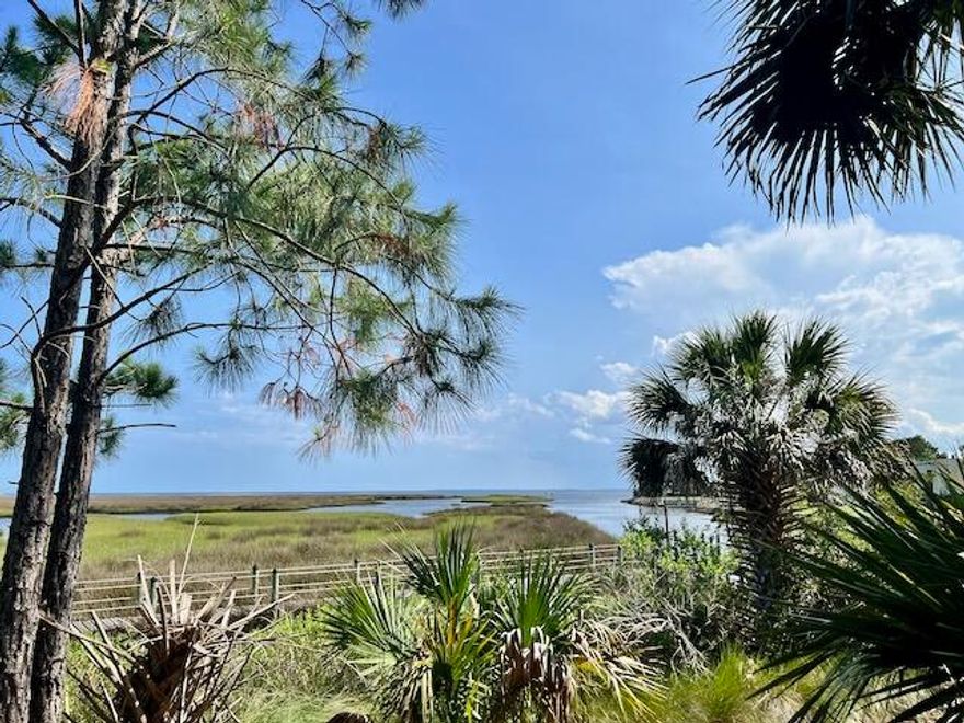 End of the street lot on beautiful Oyster Bay canal, UNBEATABLE water views which will remain unobstructed. Located in Wakulla County in a gated neighborhood with NO HOA. Nearby boat launch. Cleared and potential to build. Access to public water and sewer and already connected to utilities. Must go and see this prime location on Florida's beautiful coast line!