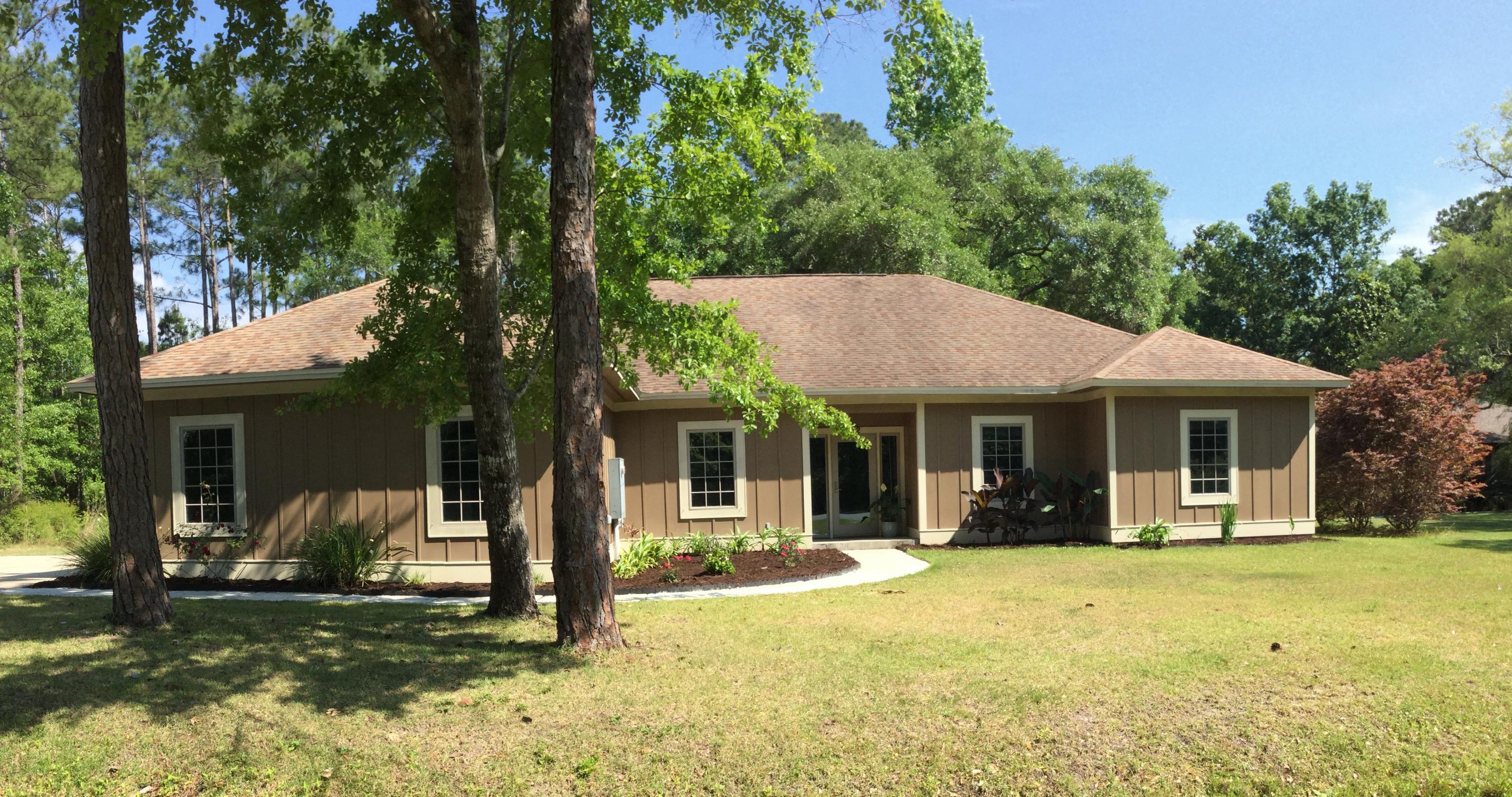 Want peace and quite but still live in a subdivision without the HOA fees, then this is the home for you. This home sits on half an acre in the beautiful Lagrange Shores subdivision. Just 29 miles to Eglin AFB and 15 miles to the beautiful beaches. Enjoy the open concept as you are in the kitchen cooking and still able to be a part of the action in the family room. With an eat in kitchen and a formal dining room there is plenty of space to entertain. Split floor plan with a nursery/office/bedroom just off of the master bedroom. Speaking of Master bedroom you have to check out the large master bathroom and large closet with beautiful built in cabinets. On the other side of the house is 2 adorable bedrooms that have a Jack n Jill bathroom. At the end of the hall is a must see.