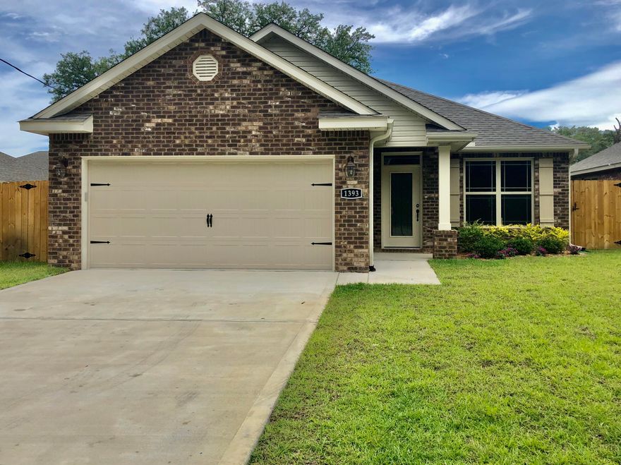 Welcome to Brynlee Crossing. A New 6 lot subdivision located in Fort Walton Beach, Fl. Come take a look at this beautiful new 4 bedroom 2 bath home just waiting for you. This home is close to the white sandy beaches, air force bases, shopping and restaurants. As you enter this gorgeous home you will open to a beautiful foyer, separate dining room, living room that is open to the kitchen. Kitchen has a granite breakfast bar, with beautiful cabinetry. The master bedroom offers a beautiful tray ceiling, spacious walk in closet. The master bath has a beautiful garden tub, separate shower, double vanities. Make this fabulous home yours today. Buyer to verify all areas of importance including , but not limited to lot size, room dimensions, zoning, etc.